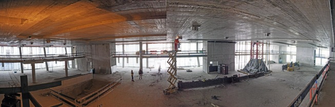 Obr. 25: Otevřený prostor ve 2. NP