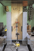 Obr. 8: Těleso připravené pro smykovou protlačovací zkoušku spřažení