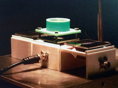 Foto z laboratorního měření