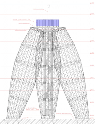 Rozhledna Doubravka na pražském vrchu Horka