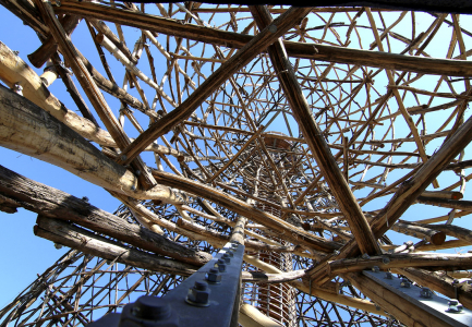 Rozhledna Doubravka na pražském vrchu Horka