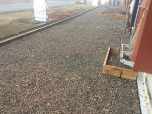 Drenážní beton ZAPA DROP pro povrch komunikací v Brně