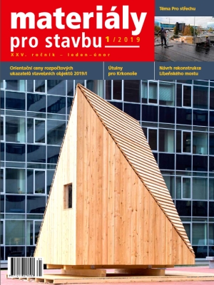 Materiály pro stavbu 1/2019