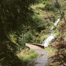 Lávka na Klínové cestě I (Ateliér MáMA), vizualizace