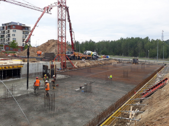 Dokončení bytového domu Sylván s materiály ZAPA beton