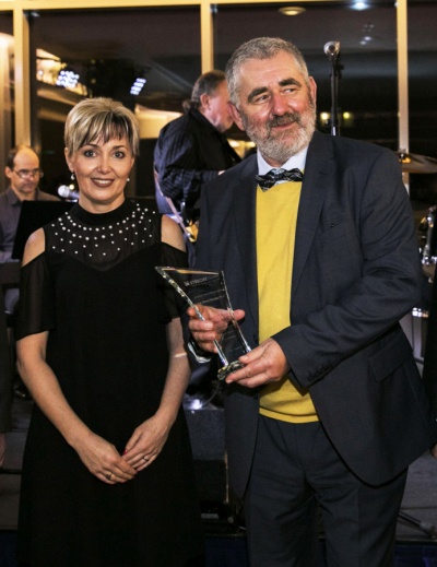 Osobnost střechařského oboru Marek Novotný s ředitelkou společnosti Střechy Praha Jitkou Šefránkovou