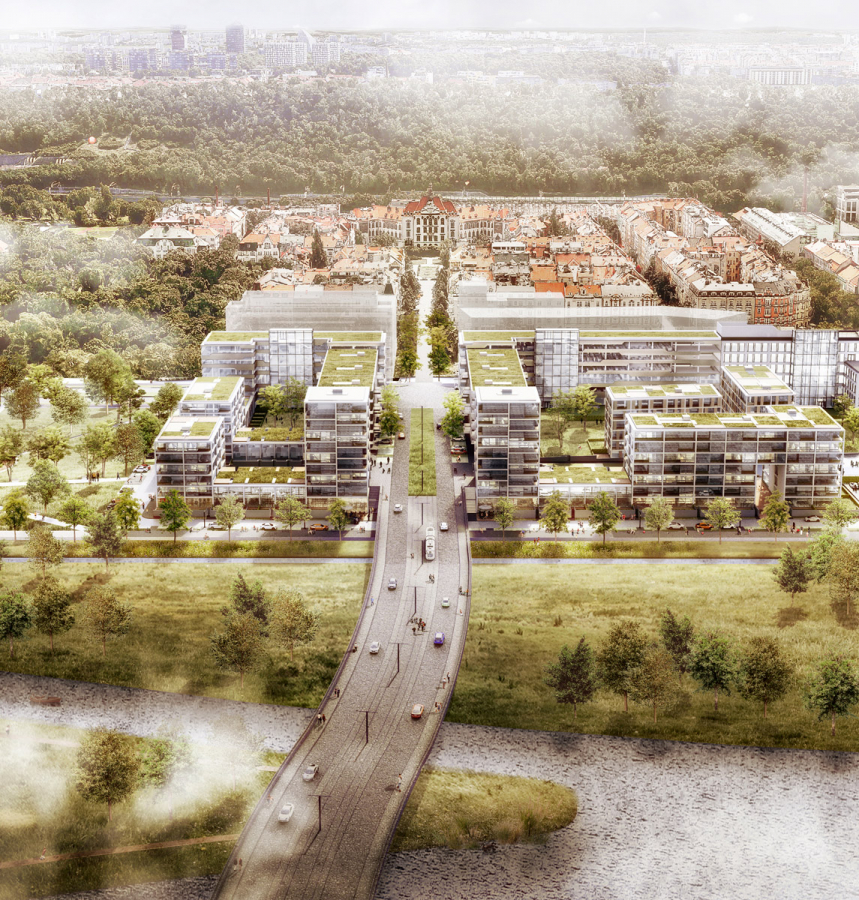 Společnost Sekyra Group představila urbanistické řešení 2. etapy výstavby na Rohanském ostrově