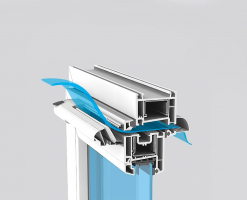 Obr. 1: Okno s mikroventilací (zdroj www.aereco.com)