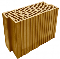 Cihelný broušený akustický blok HELUZ AKU Z 17,5