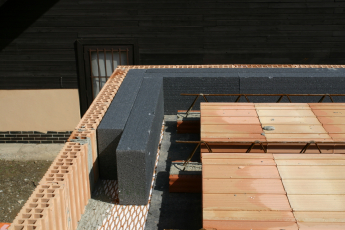 Instalace tepelné izolace do věnce