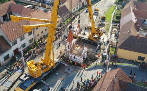 Přesun kaple sv. Jana Nepomuckého a Panny Marie v Ivančicích-Letkovicích