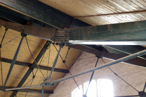 Obr. 4: Detail spojenia horného pása