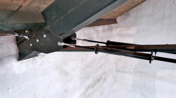 Obr. 15: Detail prípoja ťahadla – zrealizované