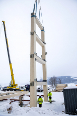 Montáž nosných prvků