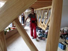 Obr. 17: Instalace schodiště