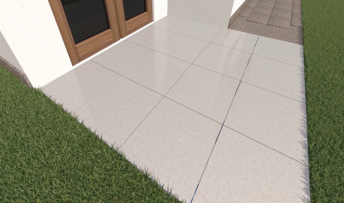 Hotovou konstrukci lze díky pokládce na terče dle potřeby snadno opravit, rozebrat a lehce vyčistit. Terče jsou odolné vlivům venkovního prostředí, včetně prudkých změn teplot a UV záření. Terasy, balkóny jsou pevné s výbornou únosností. Pod dlažbou je možné vést i rozvody a pokládku zvládne i zručný kutil.