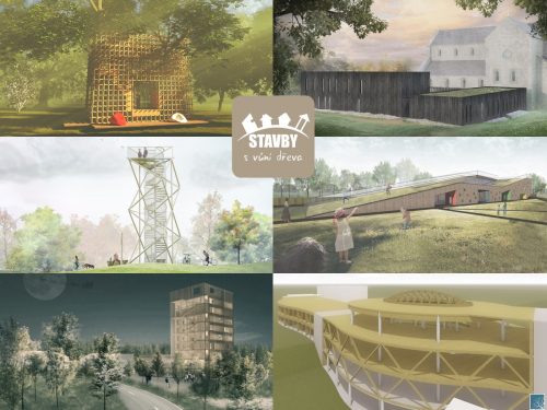 Studentská soutěž Stavby s vůní dřeva