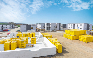 Rodinné domy a byty ve Vochově z materiálu Ytong Lambda YQ