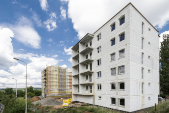 Moderní bytová výstavba v Plzni – systémové řešení pomocí značek Ytong, Silka, Multipor 