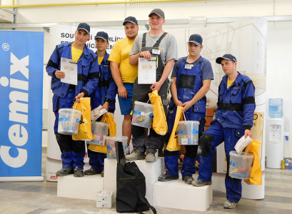 Vítězové v oboru zedník