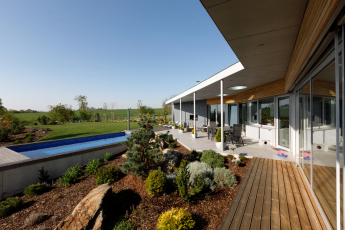 Rodinný dům v Českých Budějovicích z materiálů Heluz