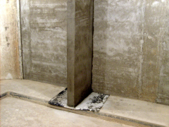 Obr. 3: Připravený zkušební vzorek (varianta 3) včetně omítek