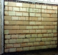 Obr. 3: Stěna z Porotherm 25 AKU SYM bez povrchové úpravy