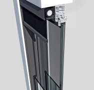 Integrované předokenní stínění pomocí moderních screenových clon