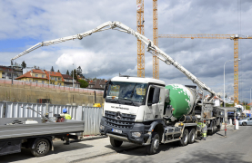 Betonáže projektu Bořislavka centrum