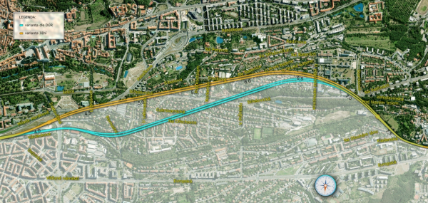 SŽDC vybrala pro střešovické tunely novou jižní variantu, zdroj SŽDC