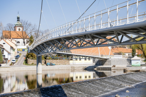 Lávka pro pěší přes řeku Otavu, Hradiště – Sv. Václav, Písek – SO 301 Lávka
