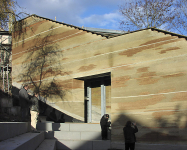 Obr. 22: Venkovní schodiště v Nordhausenu ve výstavbě