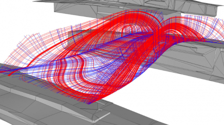 Analýza napětí v nové konstrukci mostu