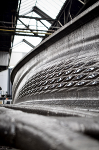 Most po dokončení tisku