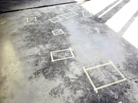 Obr. 4: Lokálna roztrúsená delaminácia