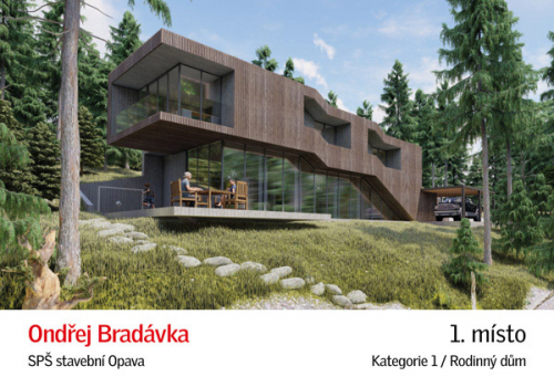 I. cena: Ondřej Bradávka, SPŠ stavební Opava