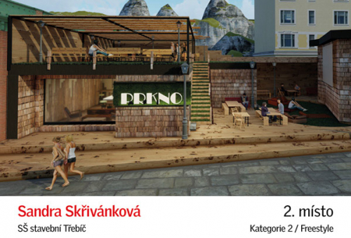 II. cena: Sandra Skřivánková, SŠ stavební Třebíč