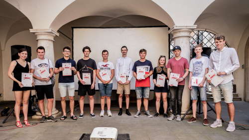 Studenti ocenění s soutěži King of Daylight 2019