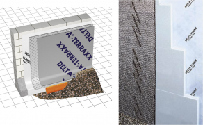 DELTA-TERRAXX – funkční odvodnění spodní stavby