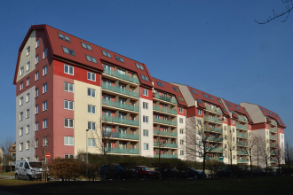 Nejzajímavější objekt – PREFA falcovaná taška – Bytový dům, Brno – MÜPO, spol. s r. o., Brno