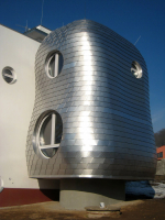 Nejzajímavější fasáda PREFA – Rodinný dům, Pyšely – Klips, s. r. o., Praha 10