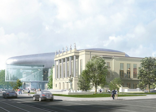 Soutěž na koncertní halu Ostravy vyhrálo studio architekta Stevena Holla