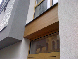 Bytový dům, Fráni Šrámka, Č. Budějovice – kreativní technika fládrování