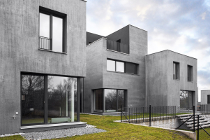 Bytový komplex Origami, Praha 6 – kreativní technika kartáčování