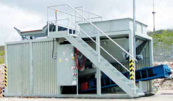 Přeměna tekutých odpadů na organický substrát či rekultivační kompost technologií MANETECH