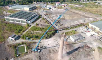 Panattoni Park Ostrov North – rekordní využití druhotných surovin při revitalizaci brownfieldu