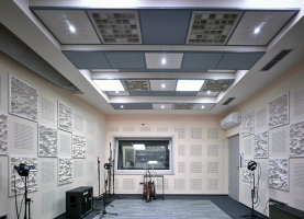 Desky Gyptone v nahrávacím studiu Taurus Records v Ostravě