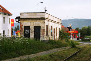 Konverze zastávky na trati Ostrov–Jáchymov