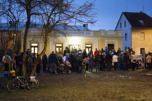 Konverze zastávky na trati Ostrov–Jáchymov