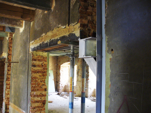 Práce na rekonstrukci